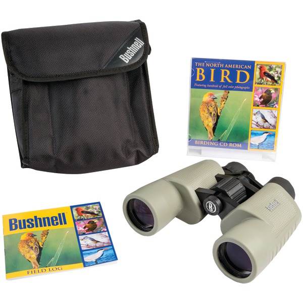 Bushnell(R) 118042C Birder 8 x 40mm Porro Binoculars with CD