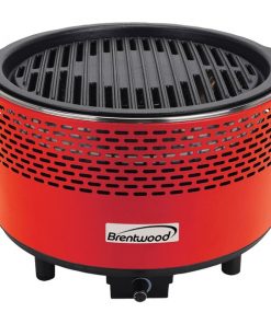 Brentwood Appliances BBF-21R Round Portable Smokeless BBQ