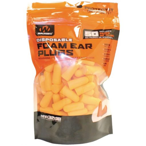 Walker's Game Ear(R) GWP-FP50-BAG Foam Ear Plugs