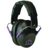 Walker's Game Ear(R) GWP-FPM1-BKPU PRO Low-Profile Folding Muff (Black/Purple)