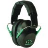 Walker's Game Ear(R) GWP-FPM1-BKTL PRO Low-Profile Folding Muff (Black/Teal)
