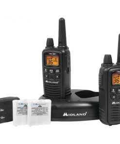 Midland(R) LXT600VP3 30-Mile GMRS Radio Pair Pack with Drop-in Charger & Rechargeable Batteries