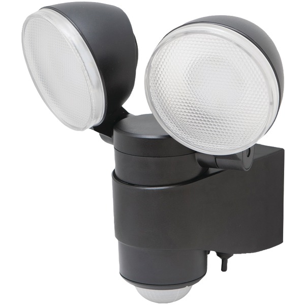 MAXSA(R) Innovations 43218 Battery-Powered Motion-Activated Dual-Head LED Security Spotlight