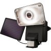 MAXSA(R) Innovations 44641 Motion-Activated Solar LED Security Flood Light (Black)