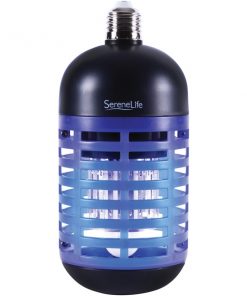 Serene Life AZPSLBZ1 500 Square-Ft Indoor Electric Bug Zapper Light Bulb
