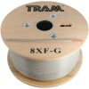 Tram(R) 8XF-G RG8X 500ft Roll Tramflex Double Shield Coaxial Cable with Gray Jacket