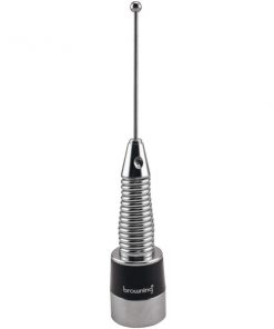 Browning(R) BR-167-S 136MHz-174MHz VHF Pretuned Unity Gain Land Mobile NMO Antenna (Stainless Steel)