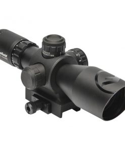 Firefield(R) FF13065 Barrage 2.5-10 x 40mm Riflescope with Red Laser